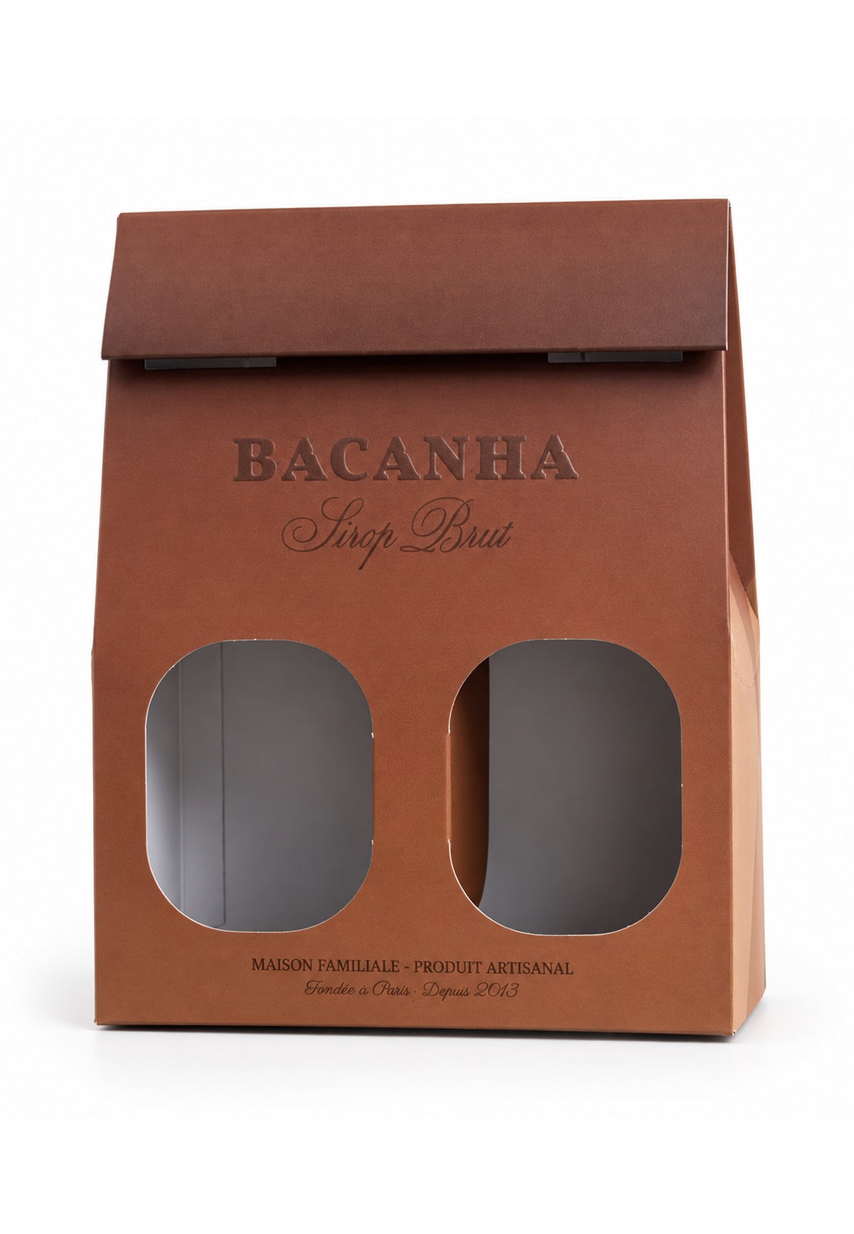 Coffret cadeau vide pour 2 bouteilles – 400 ml