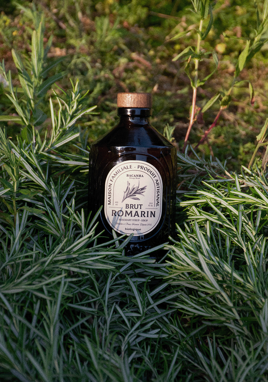 Raw Rosemary Syrup - Organic - 400ml