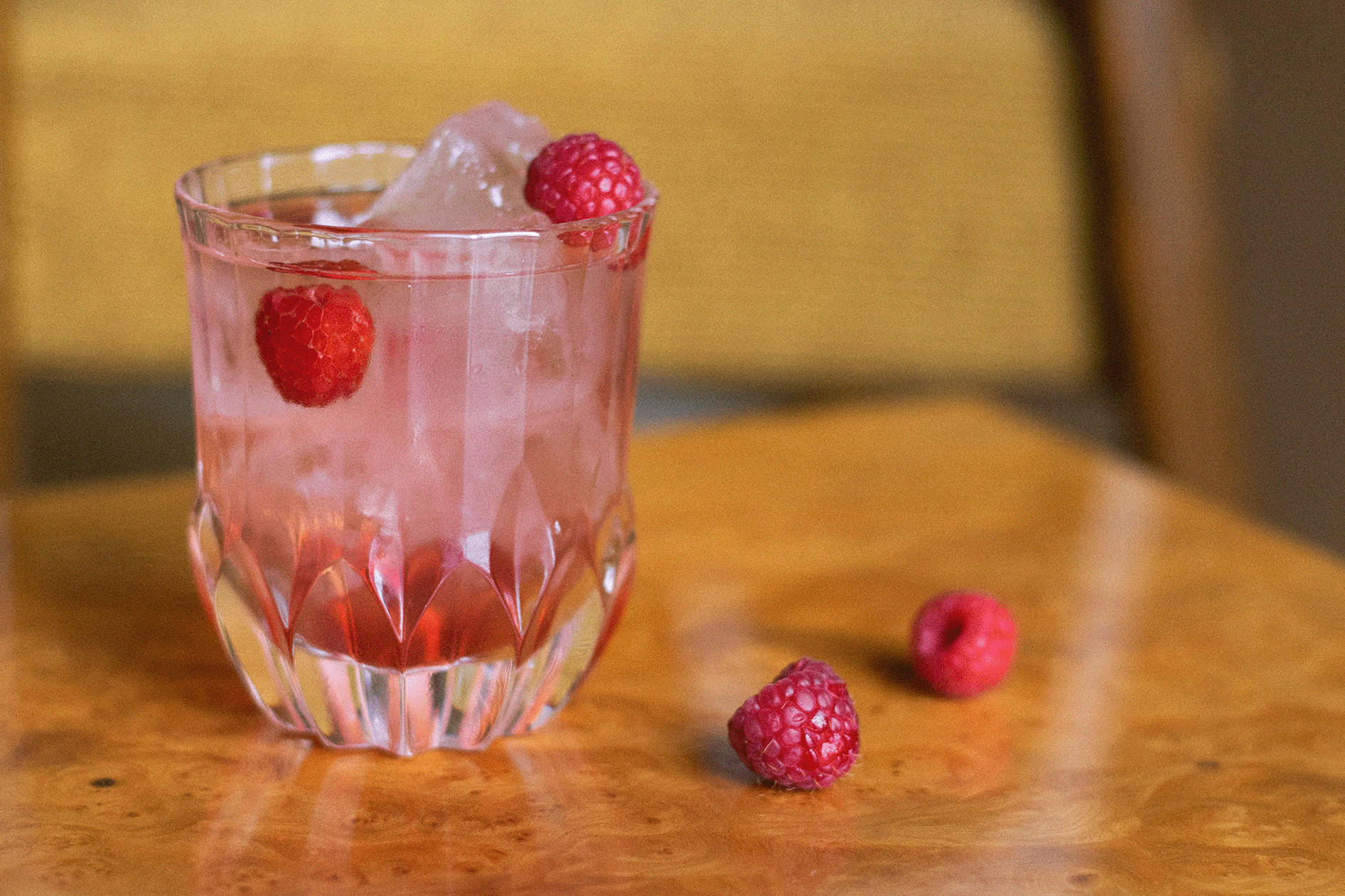 Recette mocktail Framboise Ginger