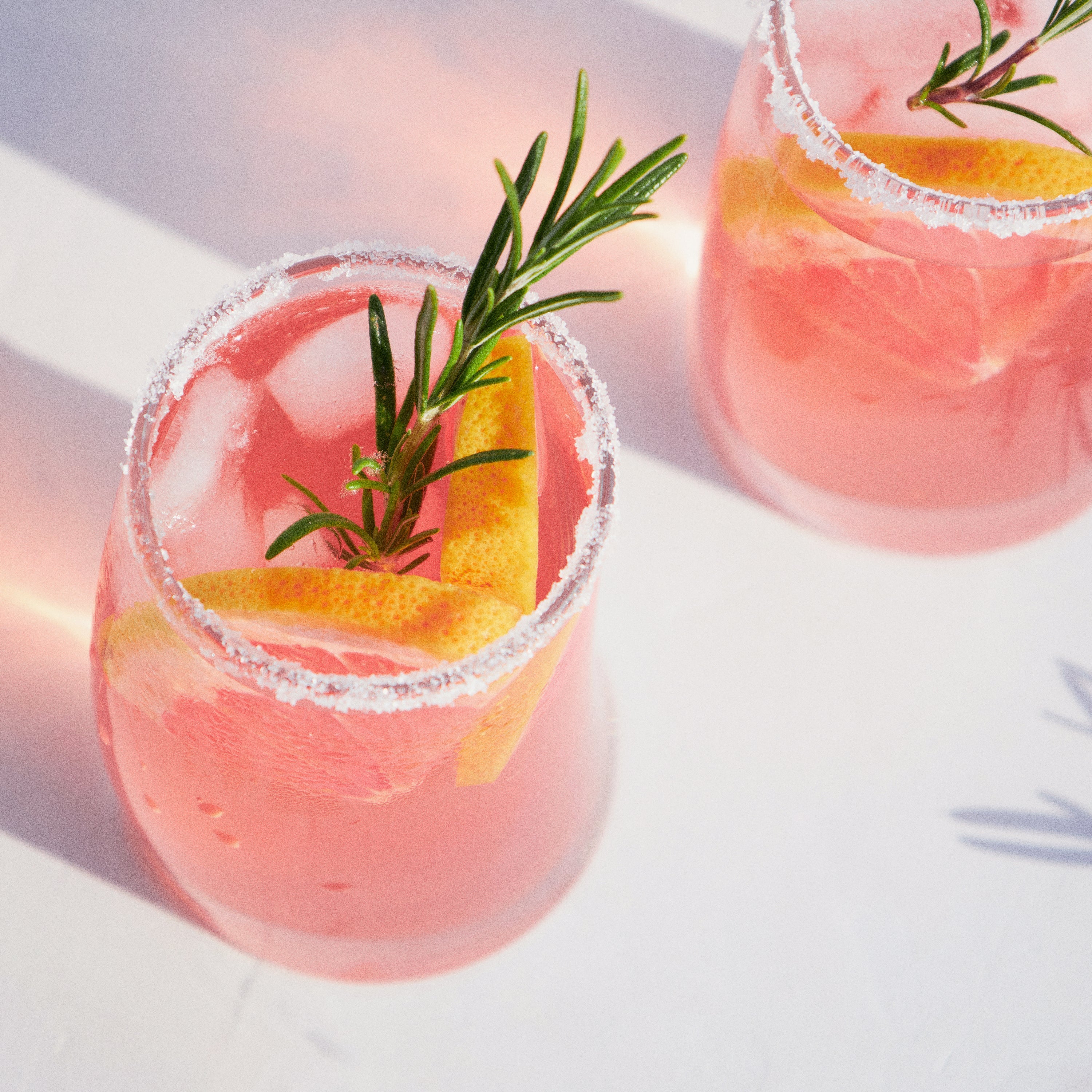 Recette mocktail Pamplemousse Romarin