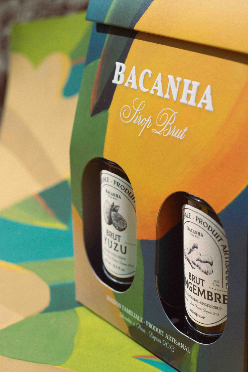 Coffret Sirop Brut Yuzu & Gingembre - 2 x 400 ml