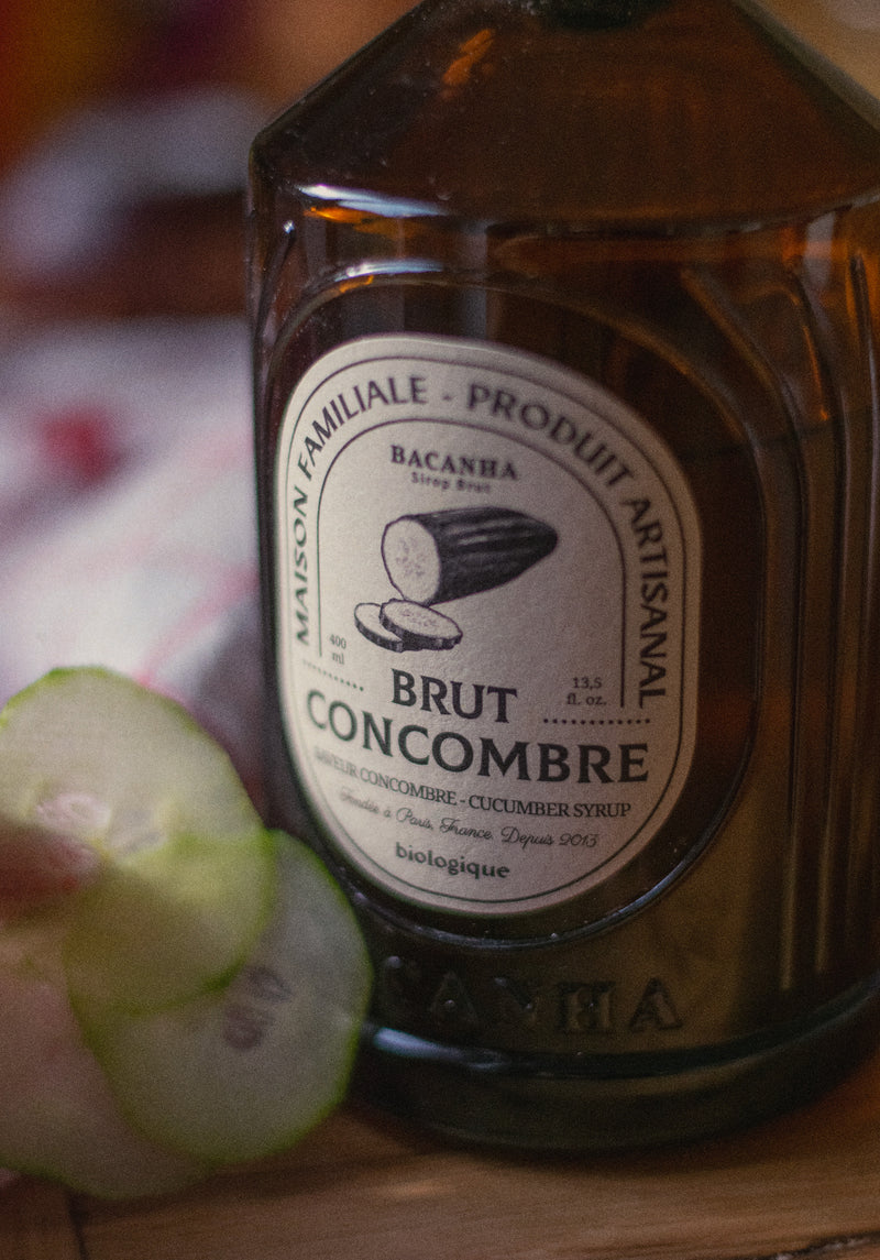 Sirop Concombre Brut - Biologique - 400ml