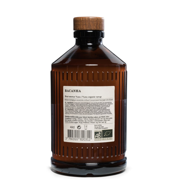 Sirop Yuzu Brut - Biologique - 400ml