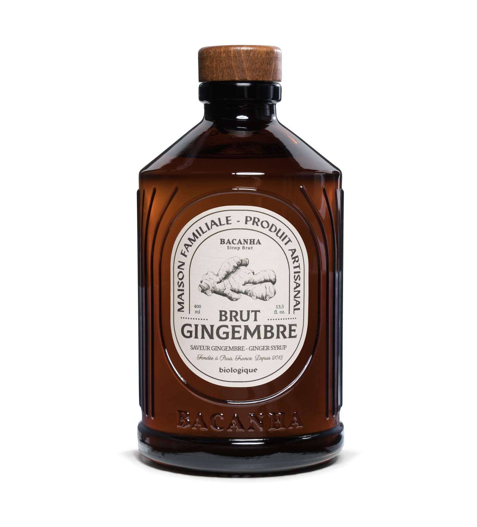 Sirop Gingembre Brut - Biologique - 400ml