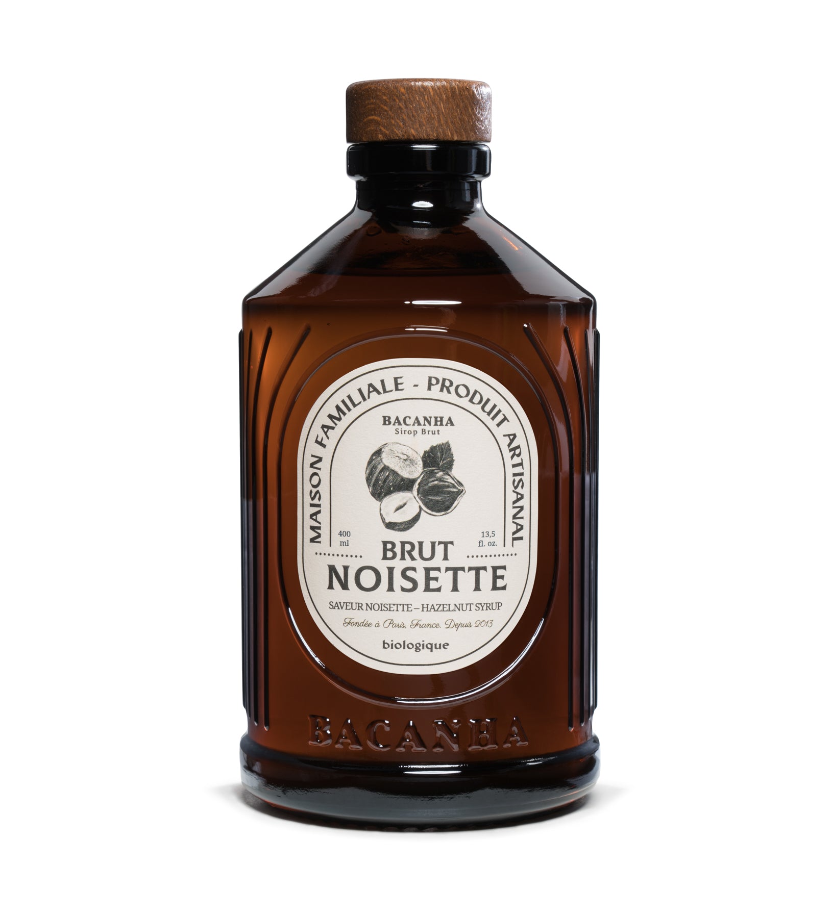 Sirop Noisette Brut - Biologique - 400ml