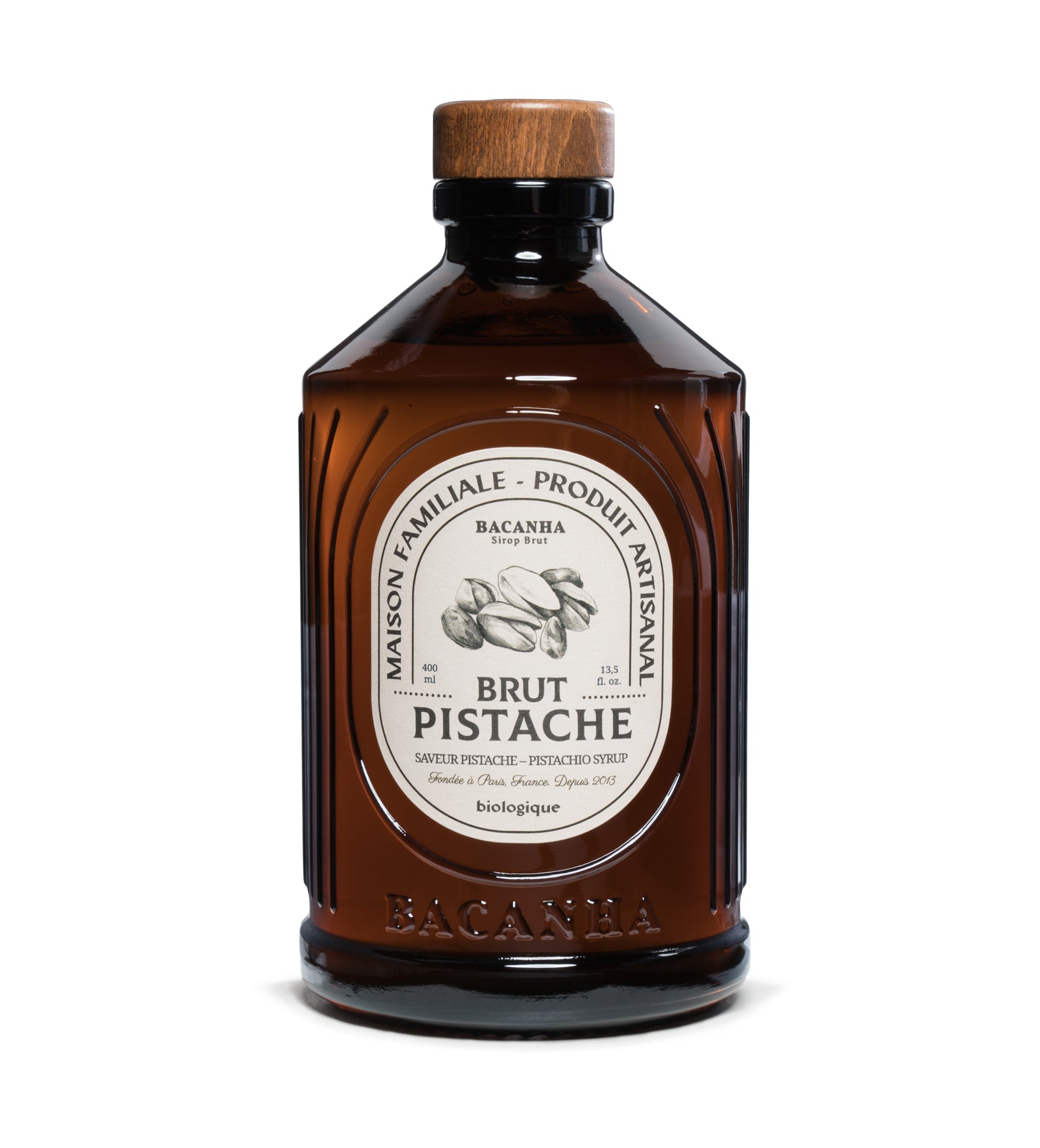 Sirop Pistache Brut - Biologique - 400ml