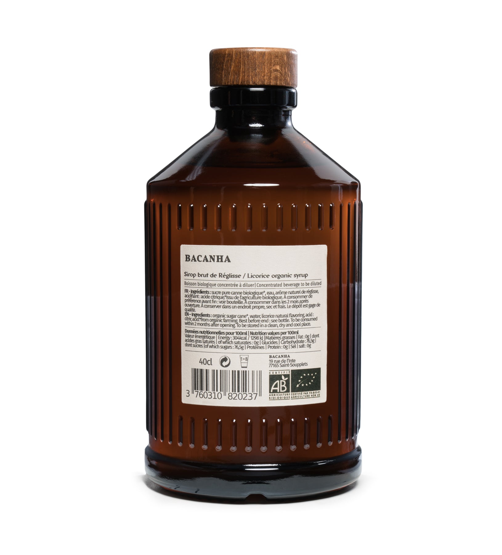 Raw Licorice Syrup - Organic - 400ml